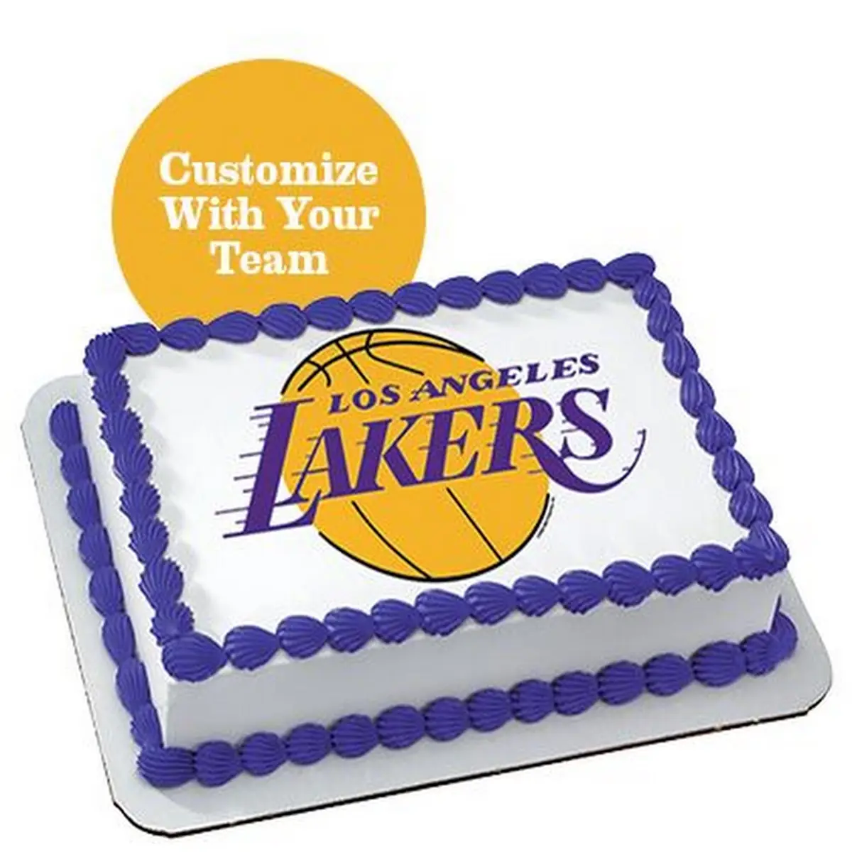 Officially Licensed NBA Team Cake