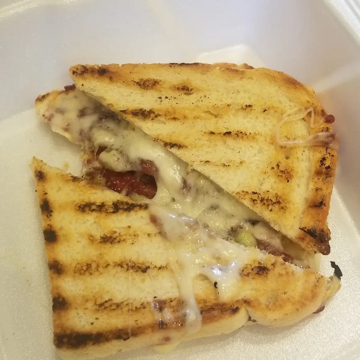 Raspberry Cheese Sandwich