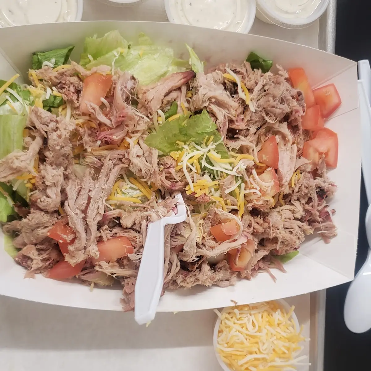 Pulled Pork Salad