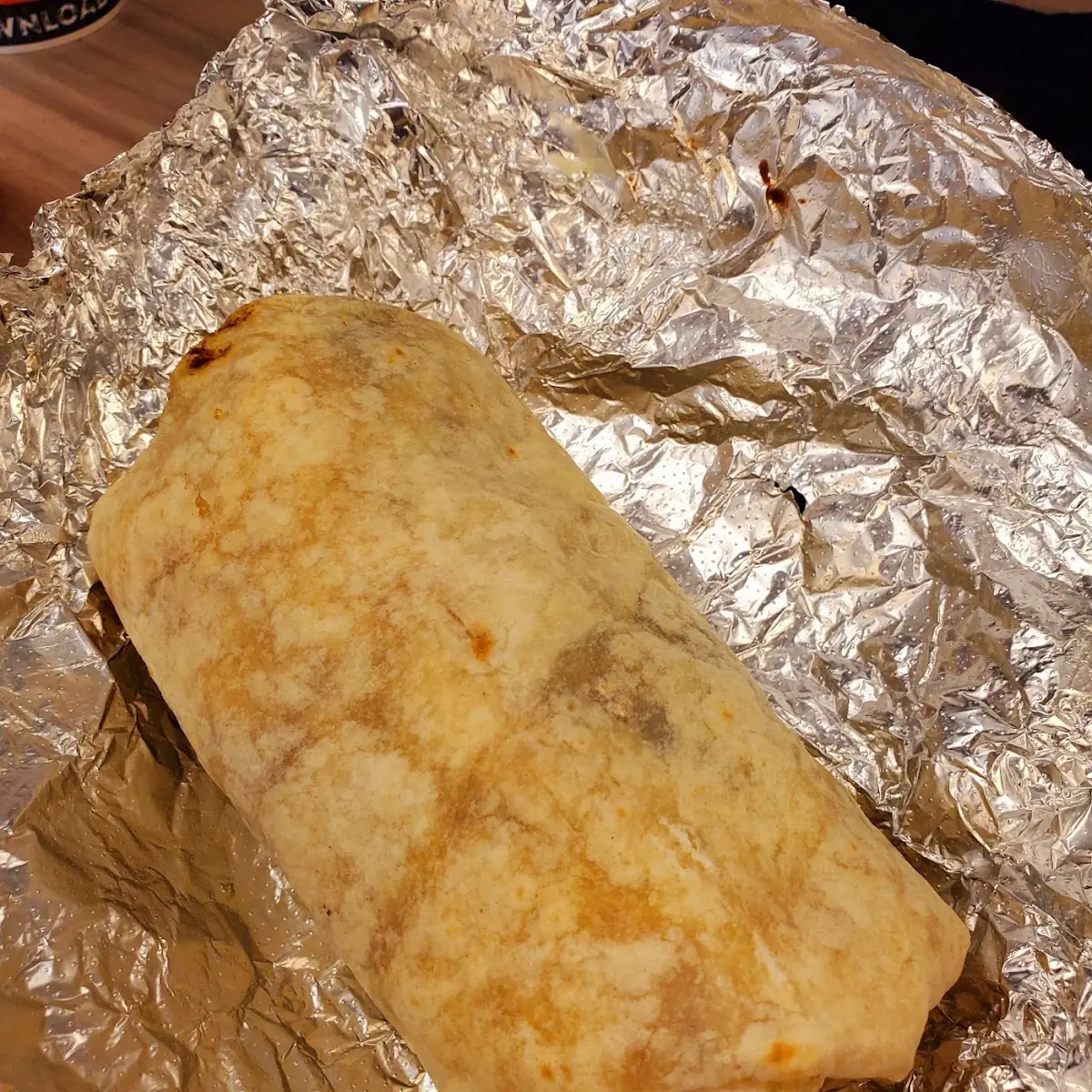 Ground Beef Burrito