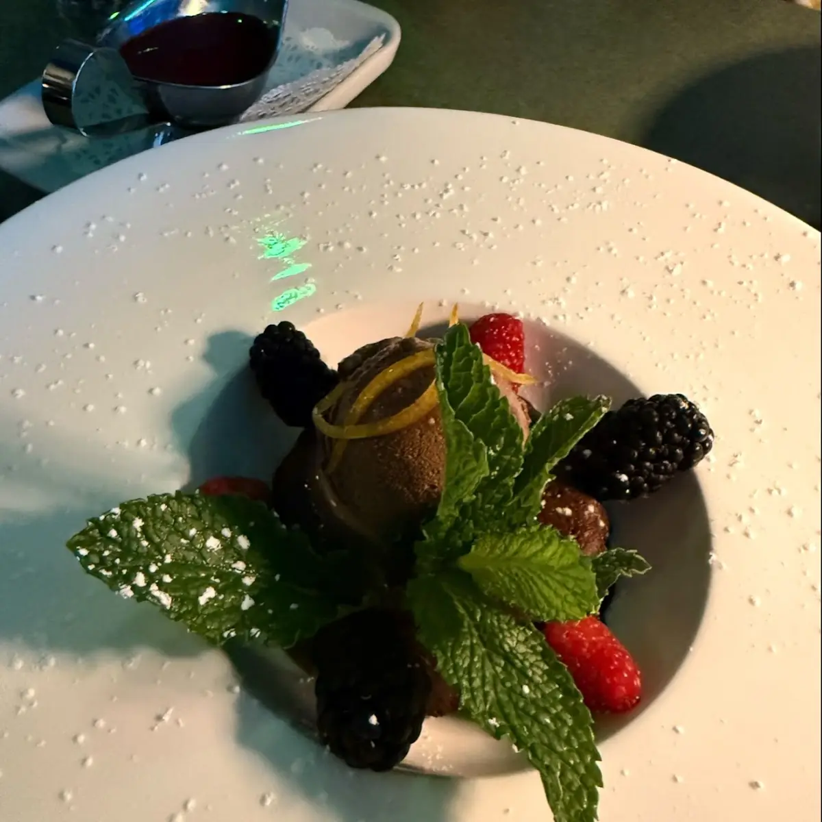 Chocolate Lava Cake with Ice Cream