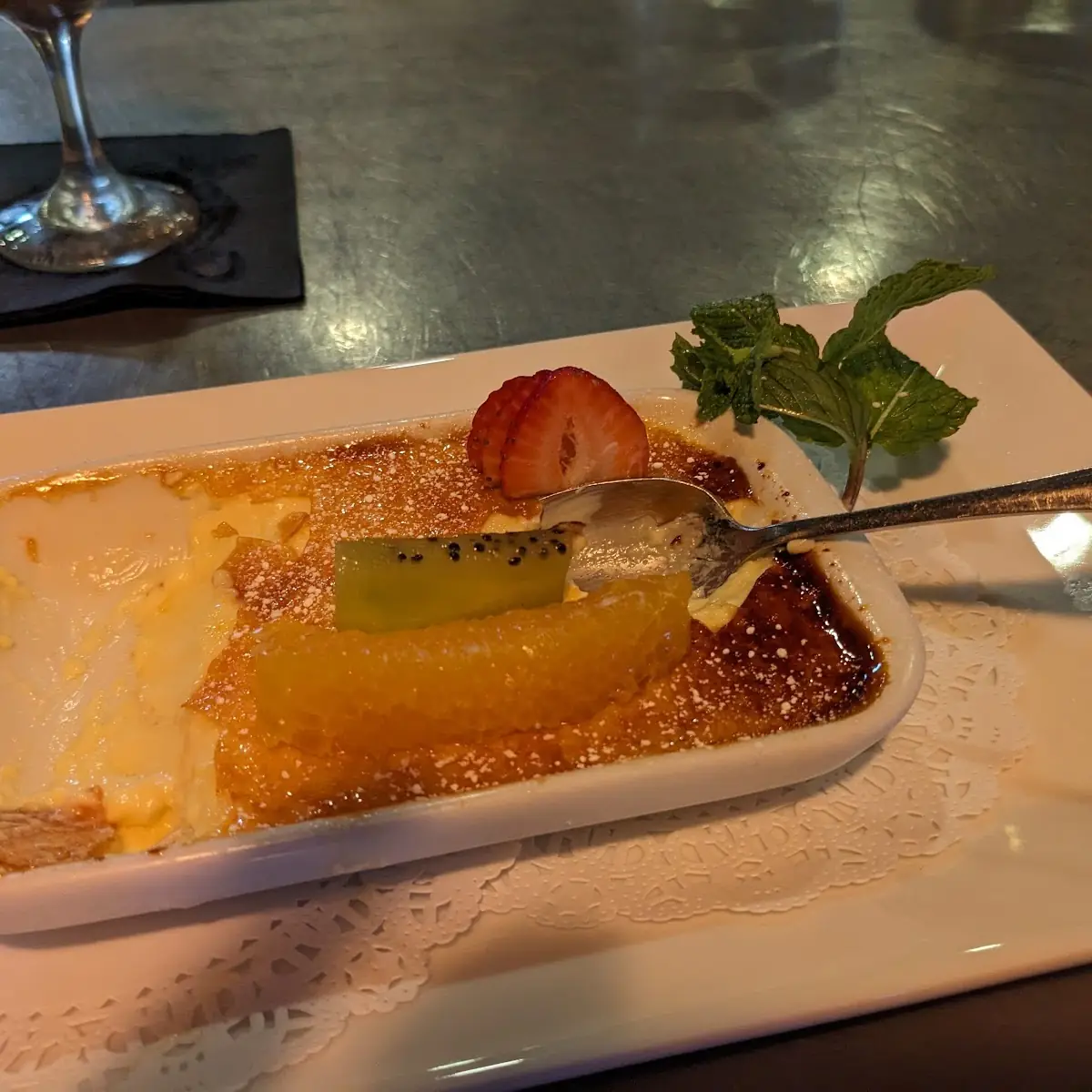 Creme Brulée Au Citron