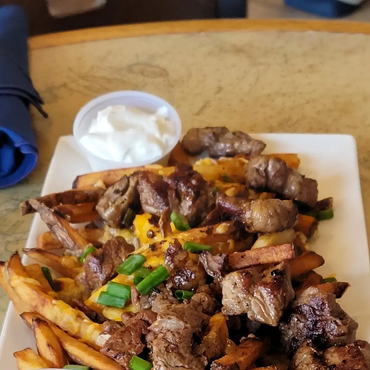 Steak Fries with Cheese