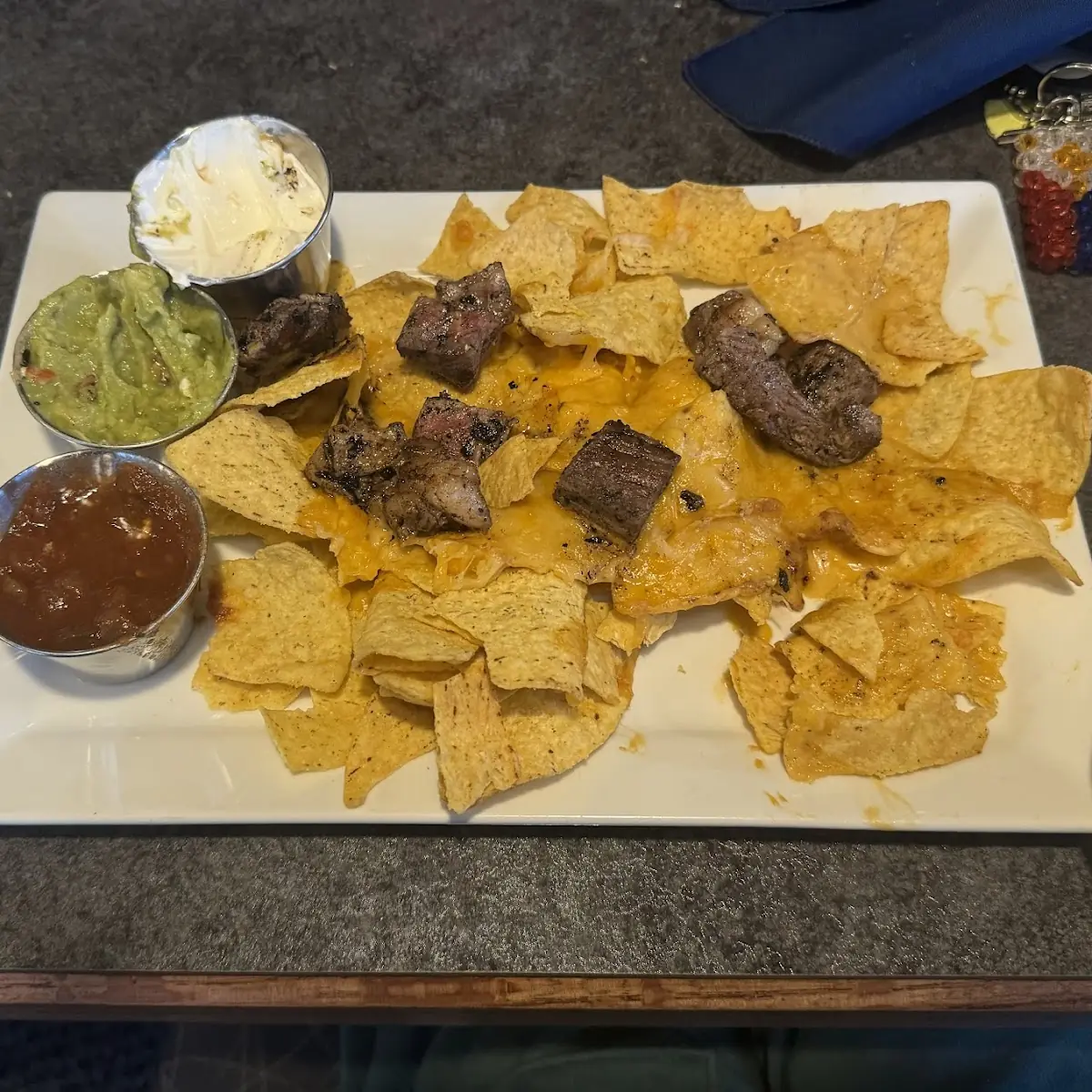 Steak or Chicken Nachos