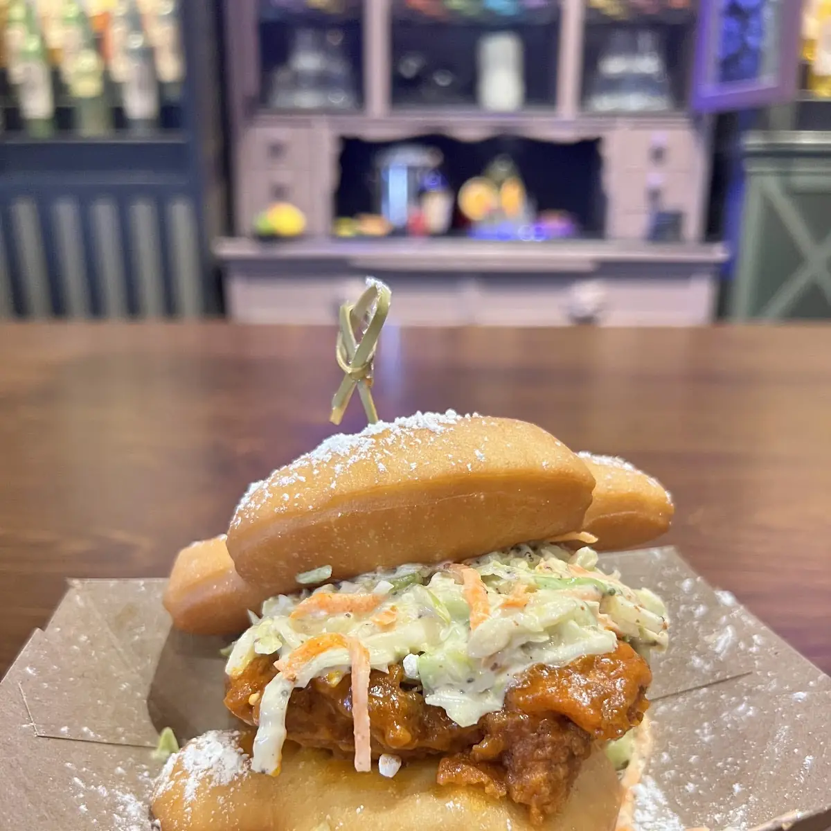 Buffalo Chicken Beignets