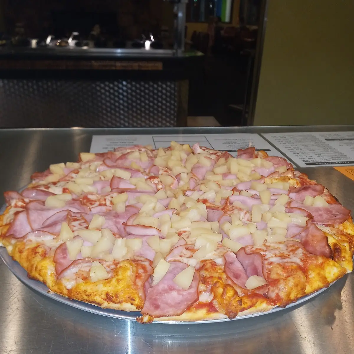 Wednesday - Large Hawaiian Pizza or BBQ Chicken Pizza
