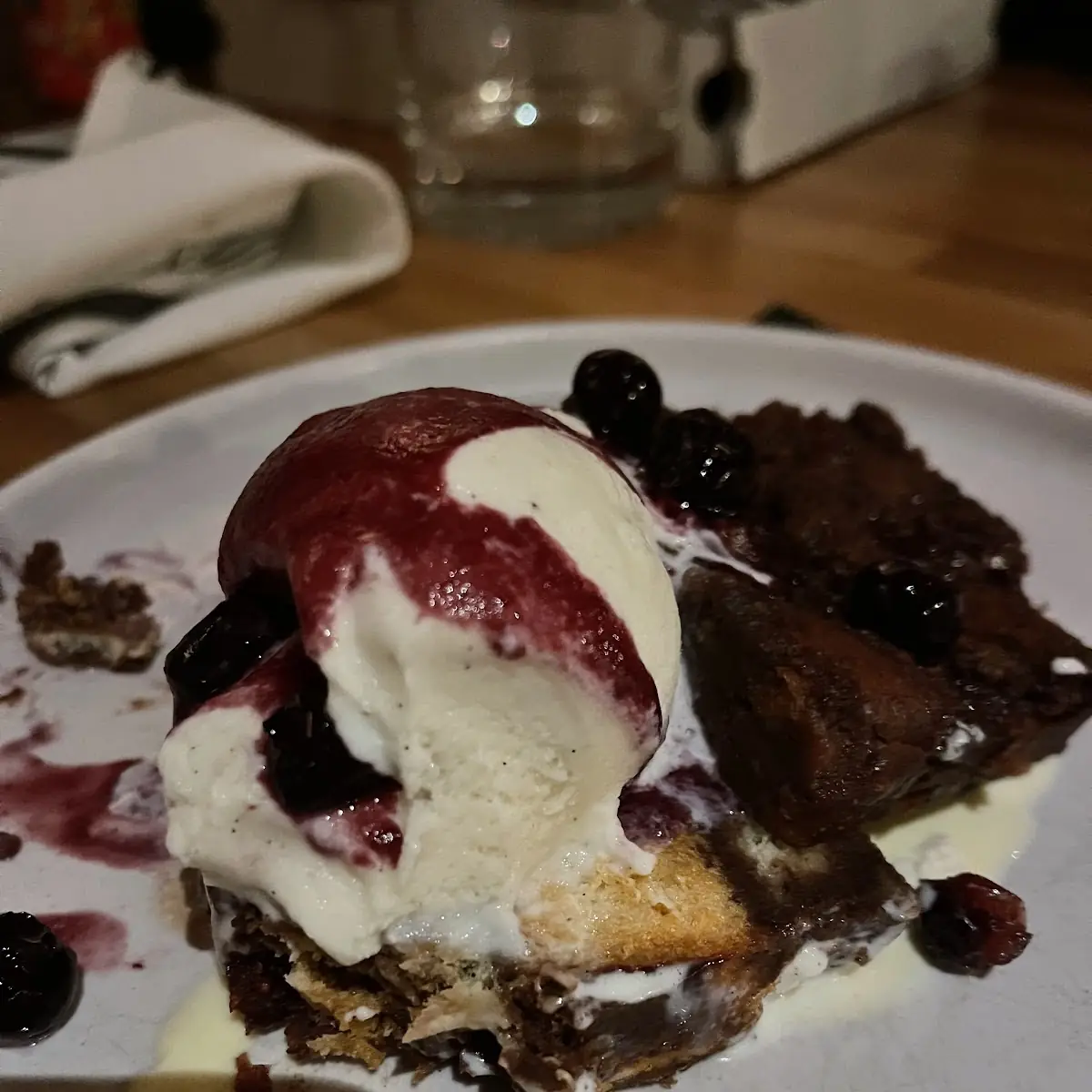 Chocolate Bread Pudding