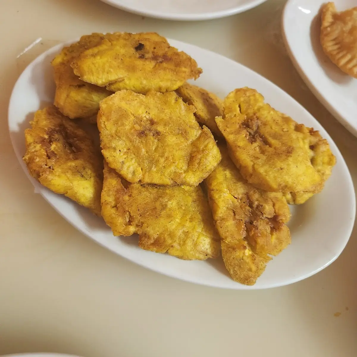Fried Green Plantain