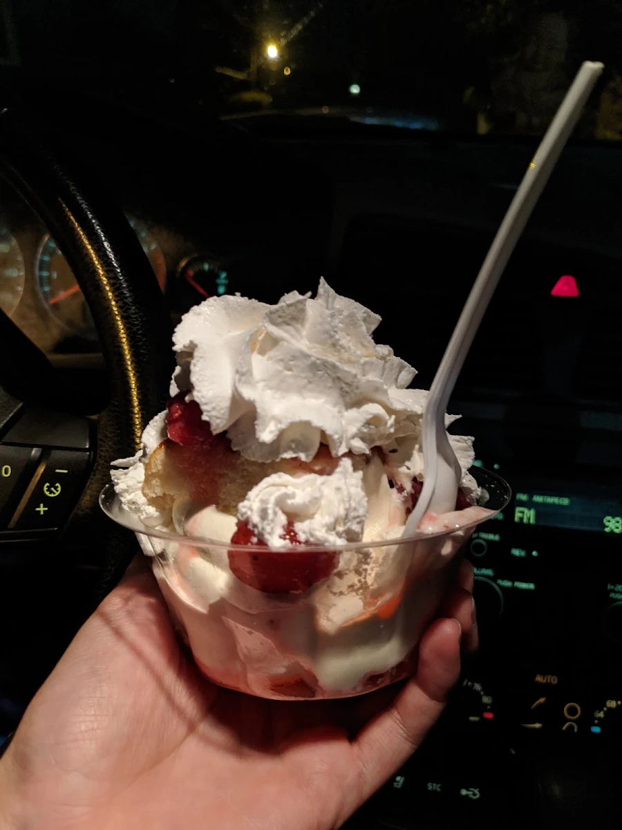 Strawberry Shortcake Sundae