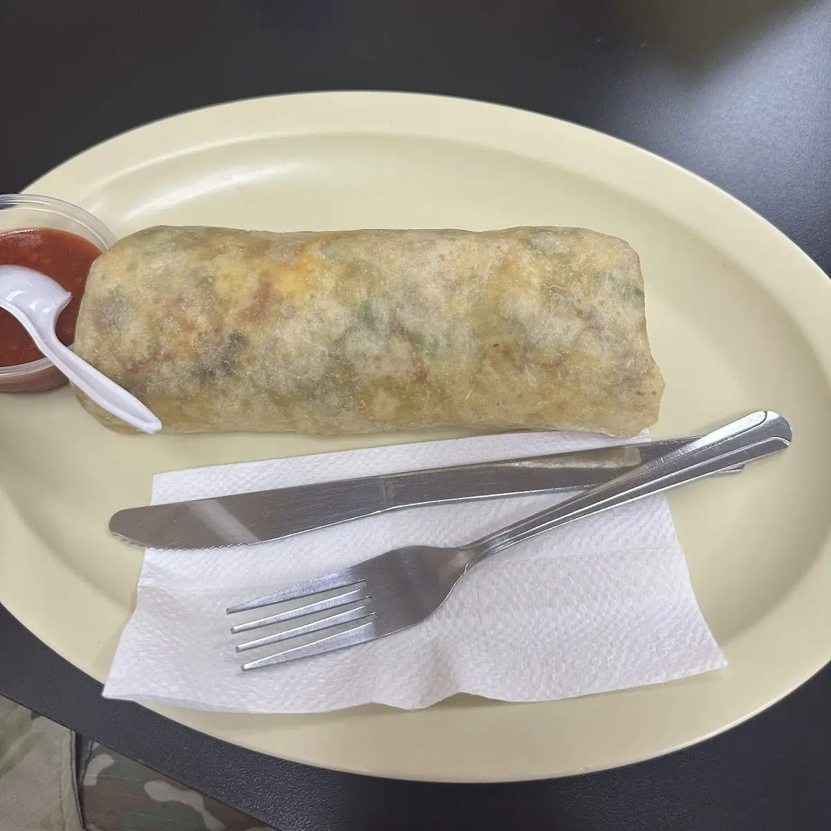 Hardy Vegetable Burrito