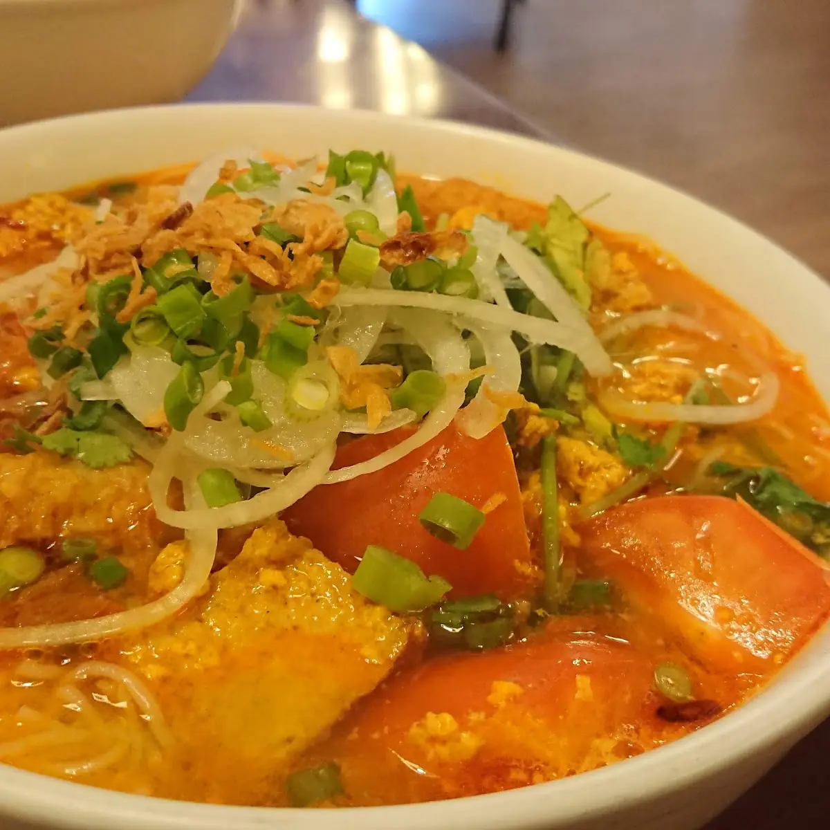Bun Rieu Special Seafood Vermicelli Soup