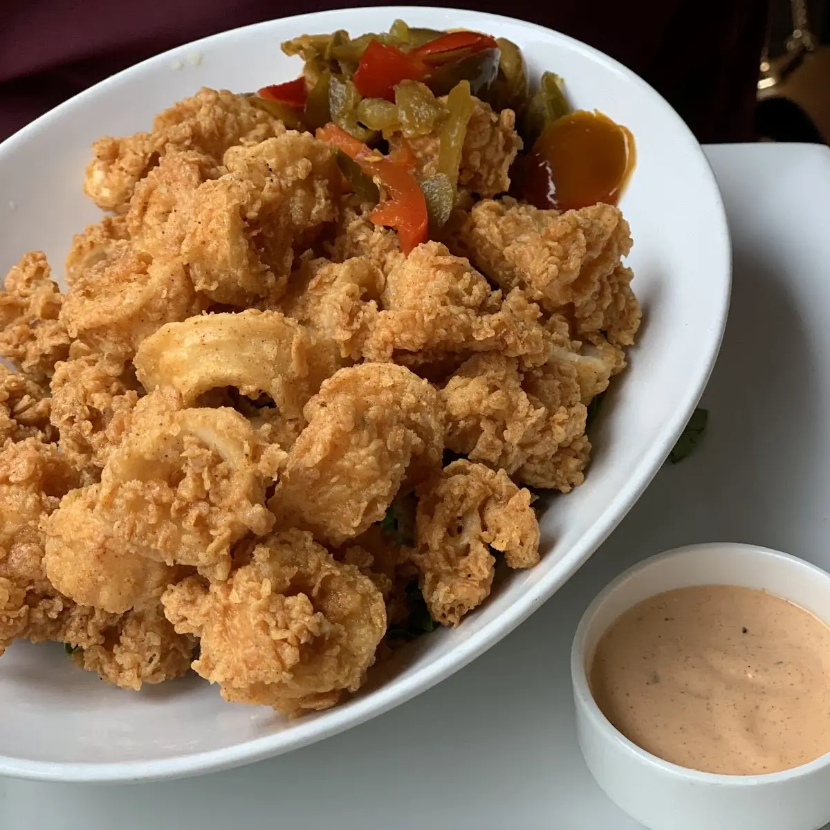 Fried Calamari Mexicana