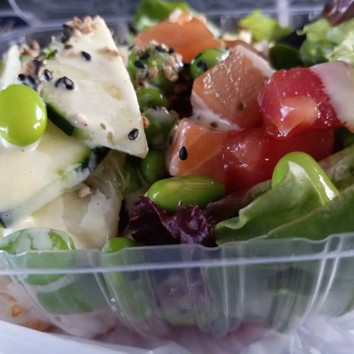Salmon Tuna Albacore Tuna Salad Platter