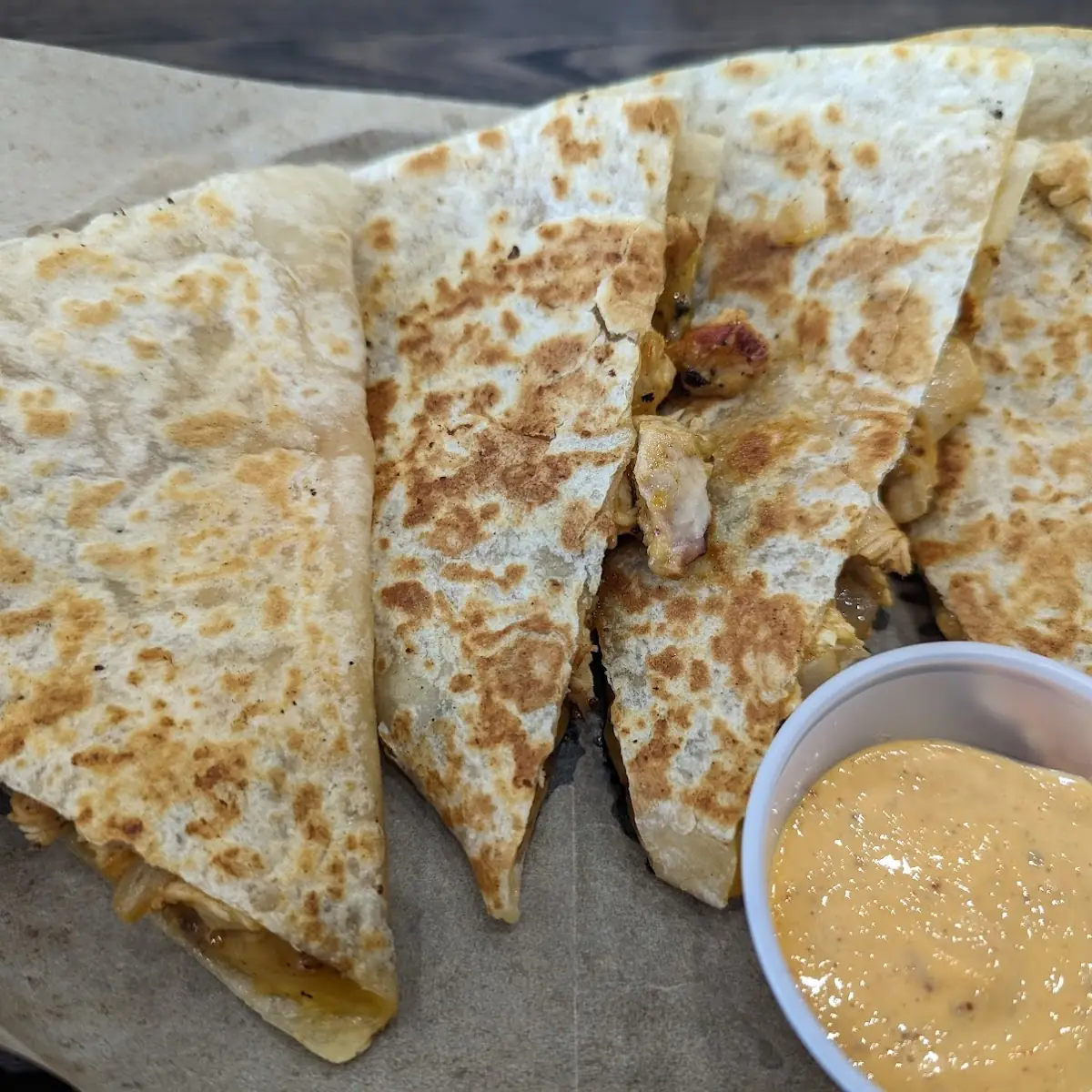 Buffalo Chicken Quesadilla