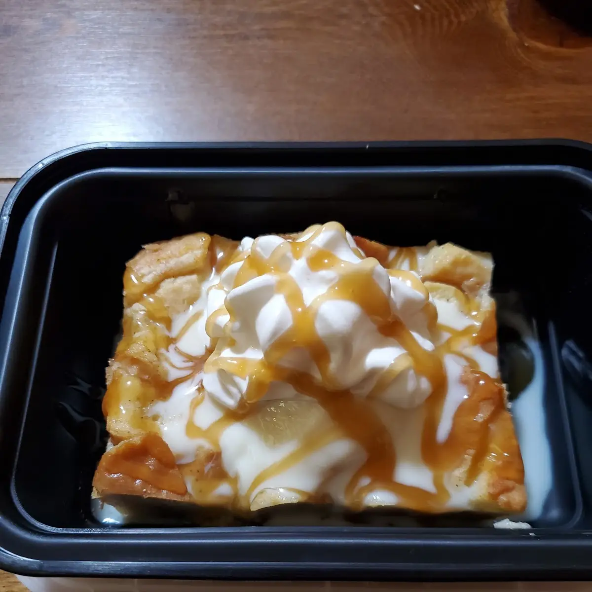 White Chocolate & Caramel Apple Bread Pudding
