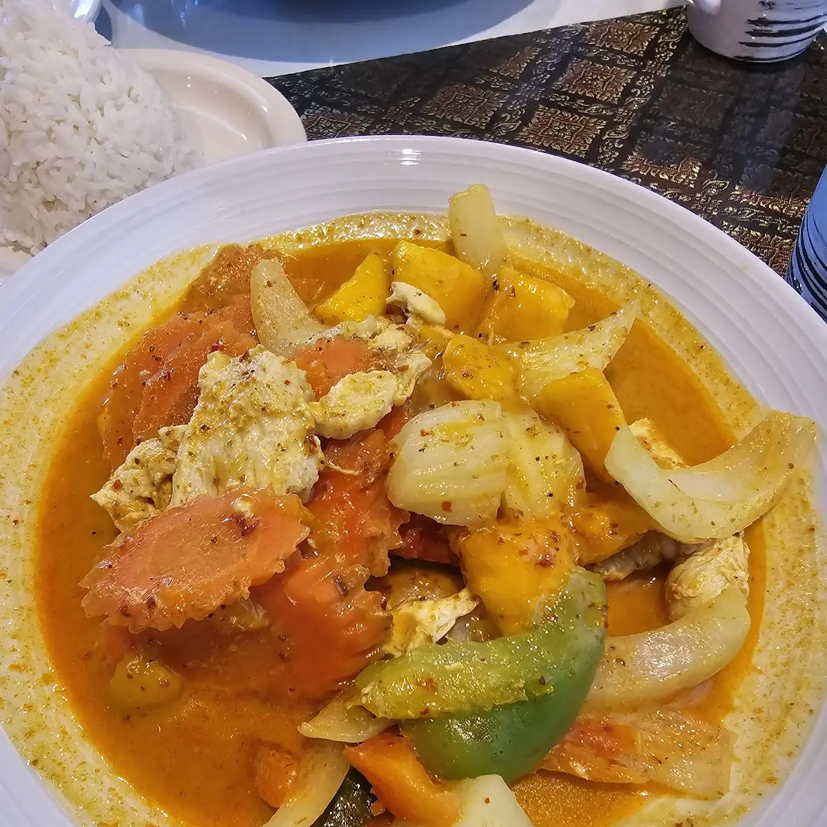 Mango Curry Chicken