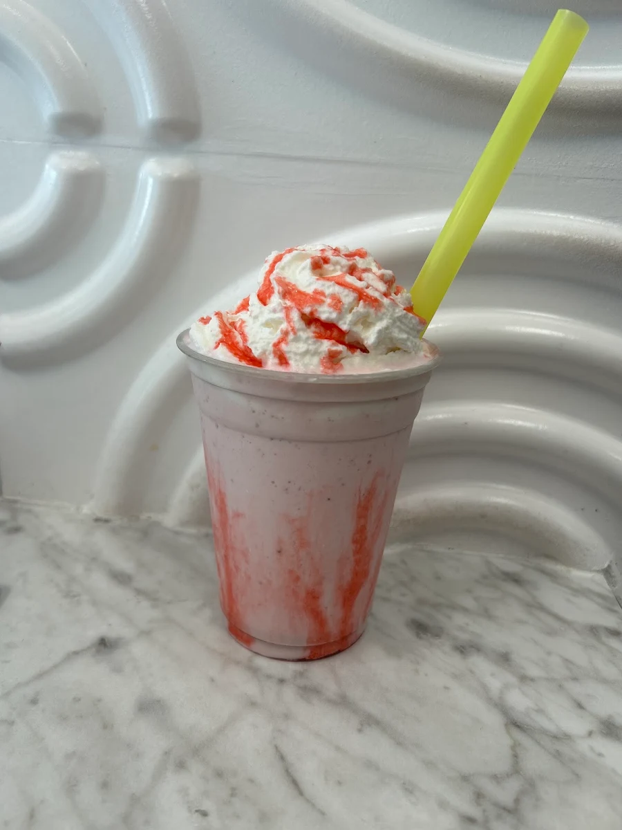 Strawberry Cheesecake Mega-Shake