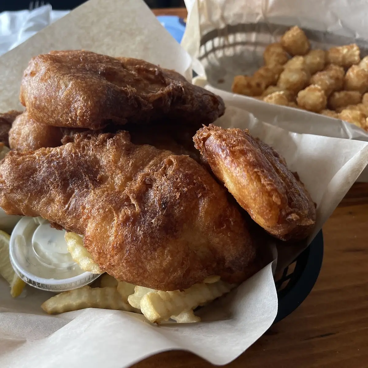Beer Battered Fish & Chips