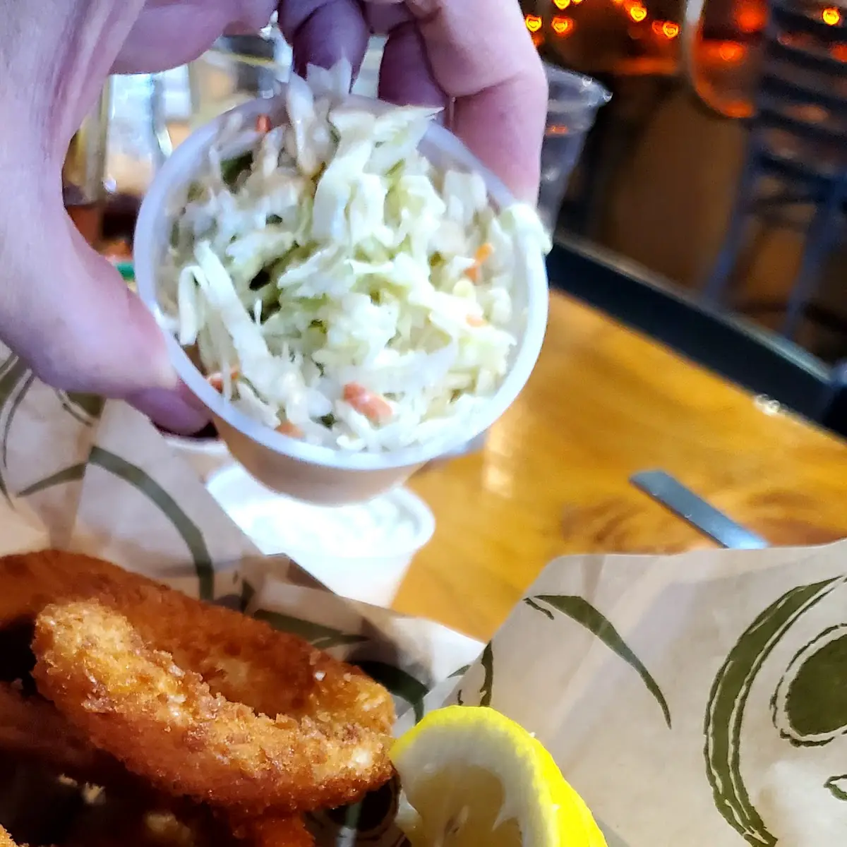 Fish and Onion Rings