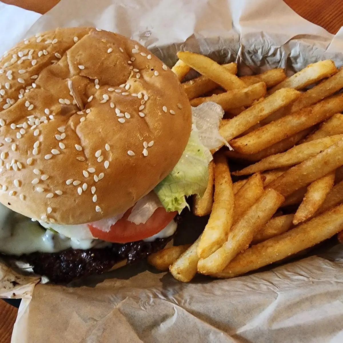 Mushroom Swiss Burger