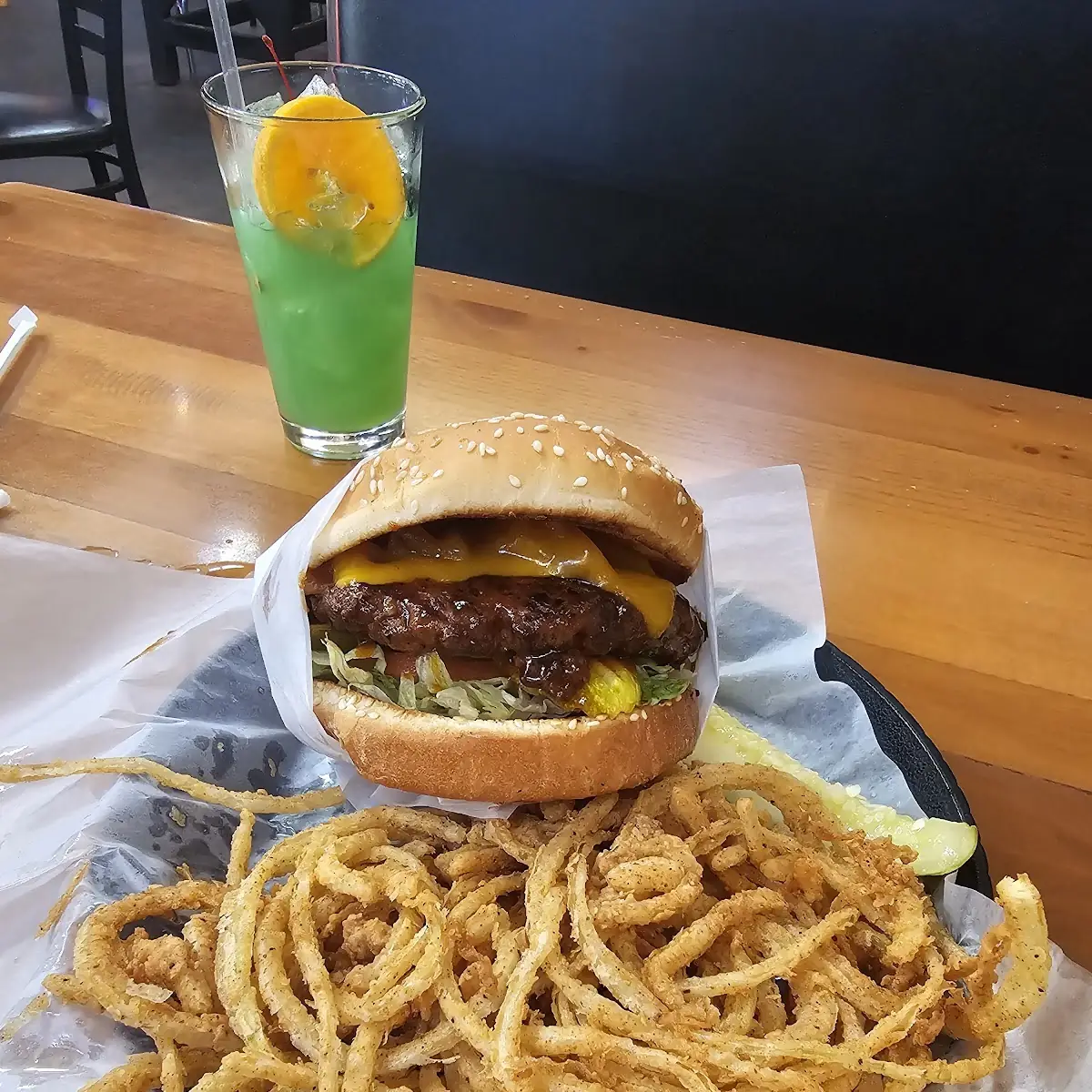 Coleslaw Onion Rings