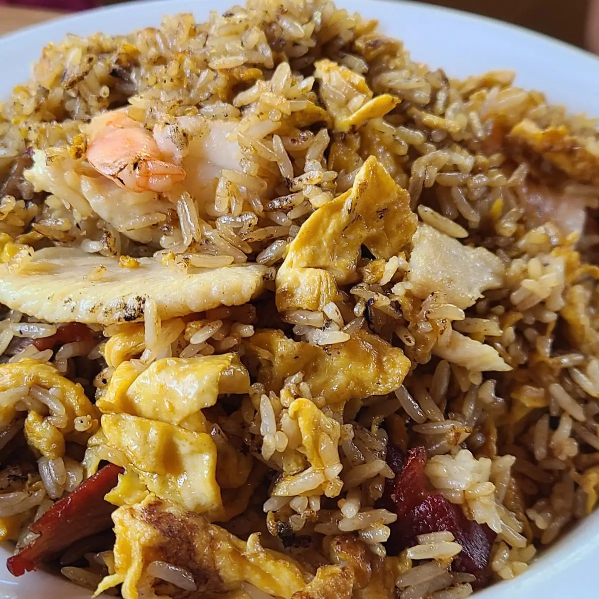 Pineapple Duck Meat Fried Rice