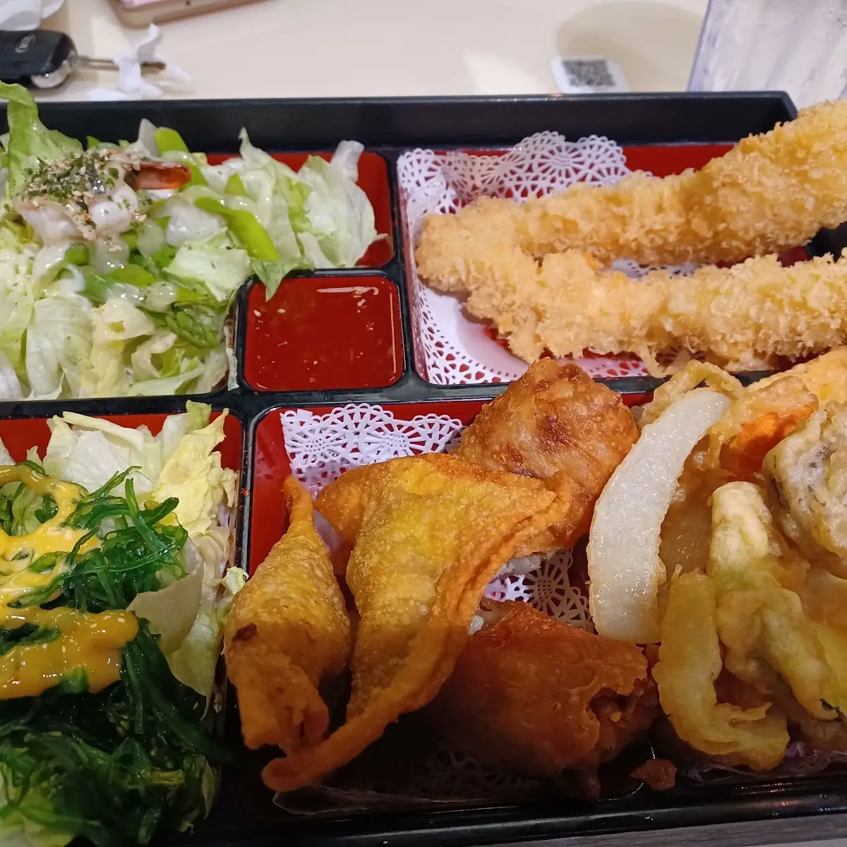 Shrimp Bento Box