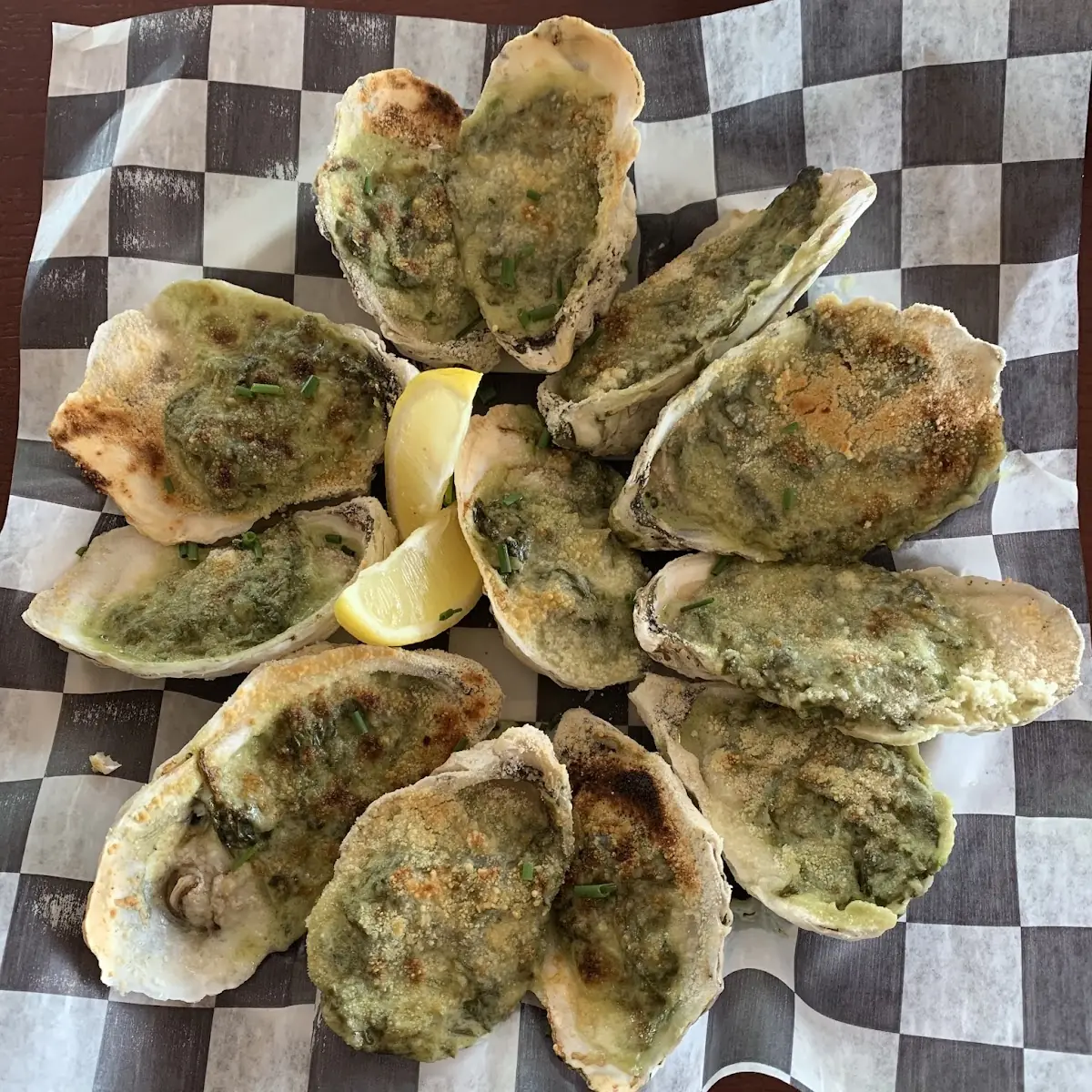 Oysters Rockefeller