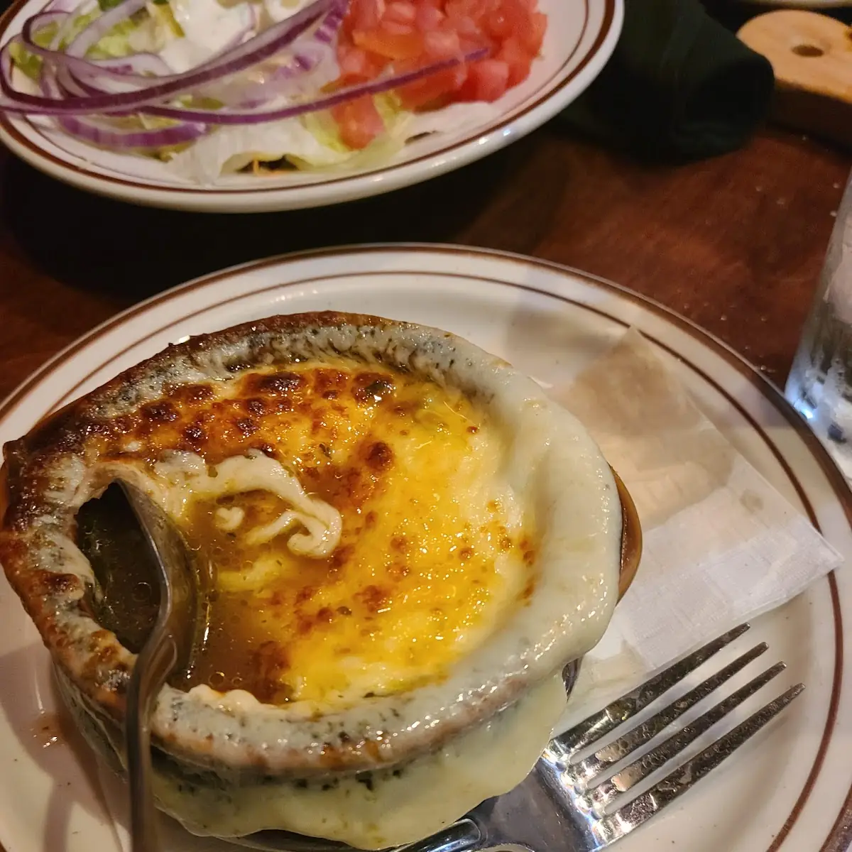 French Onion Soup Au Gratin