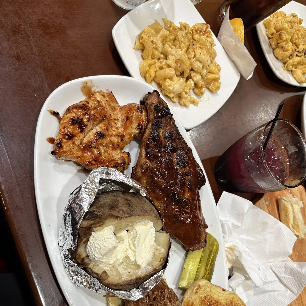 Hickory House BBQ Platter
