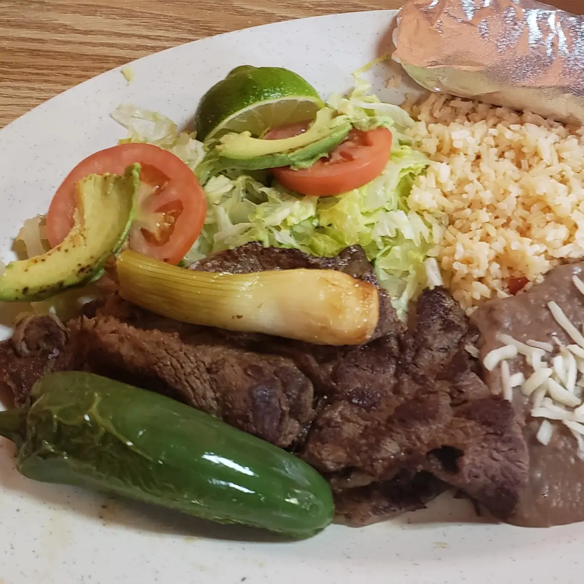 Carne Asada Plate