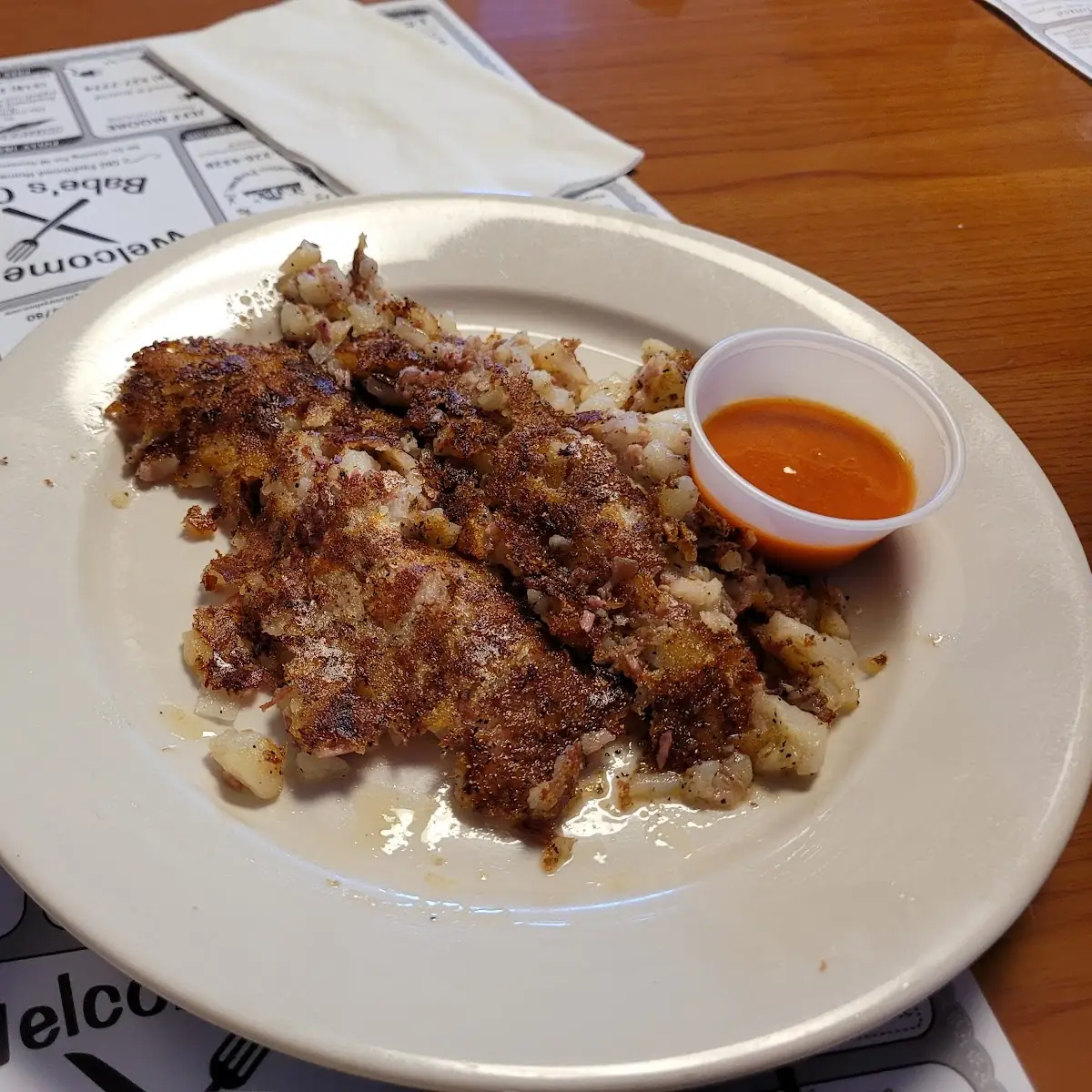 Corned Beef Hash Which if Available Is a Must Have