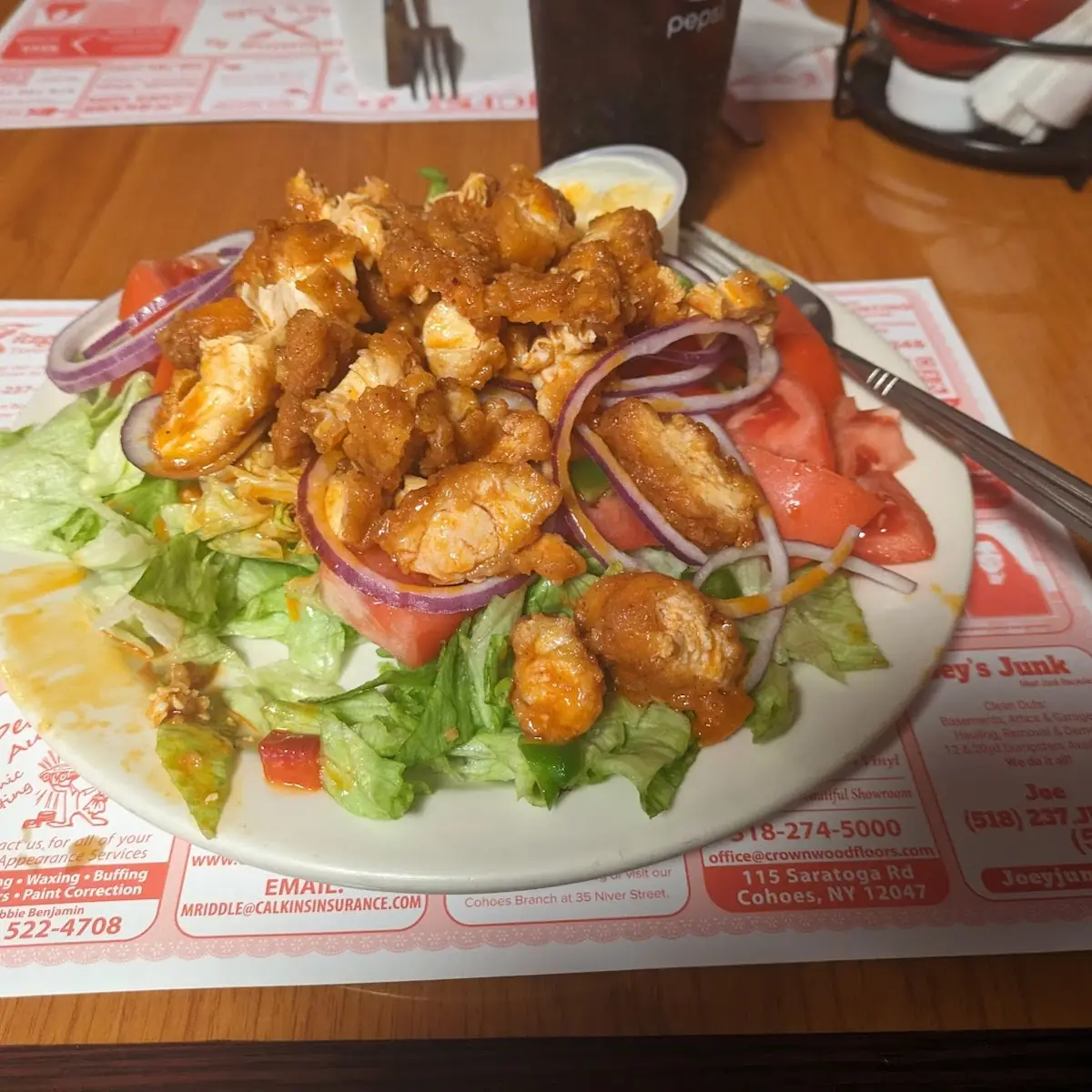 Mild Buffalo Chicken Salad