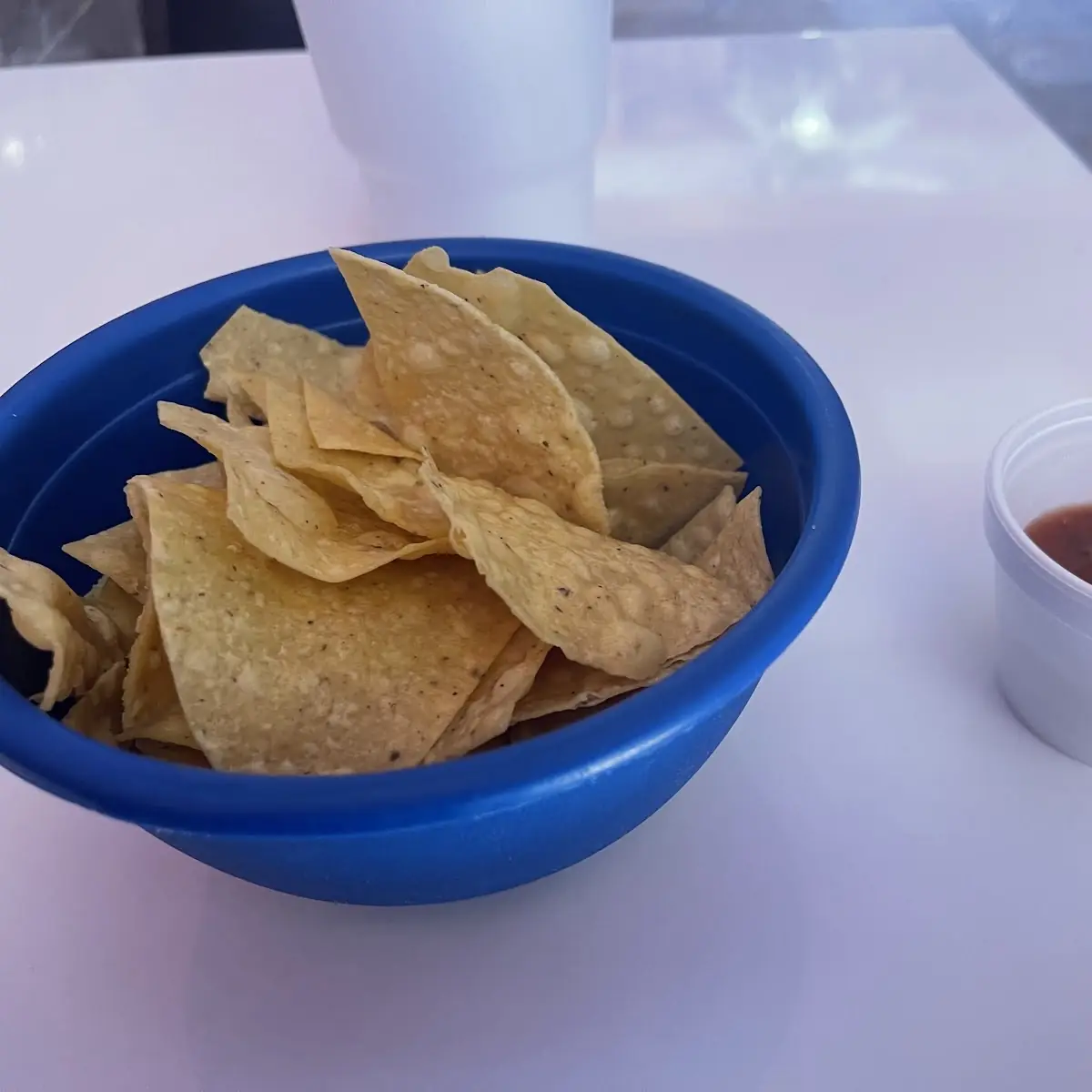 Chips & Salsa 8 oz. Large