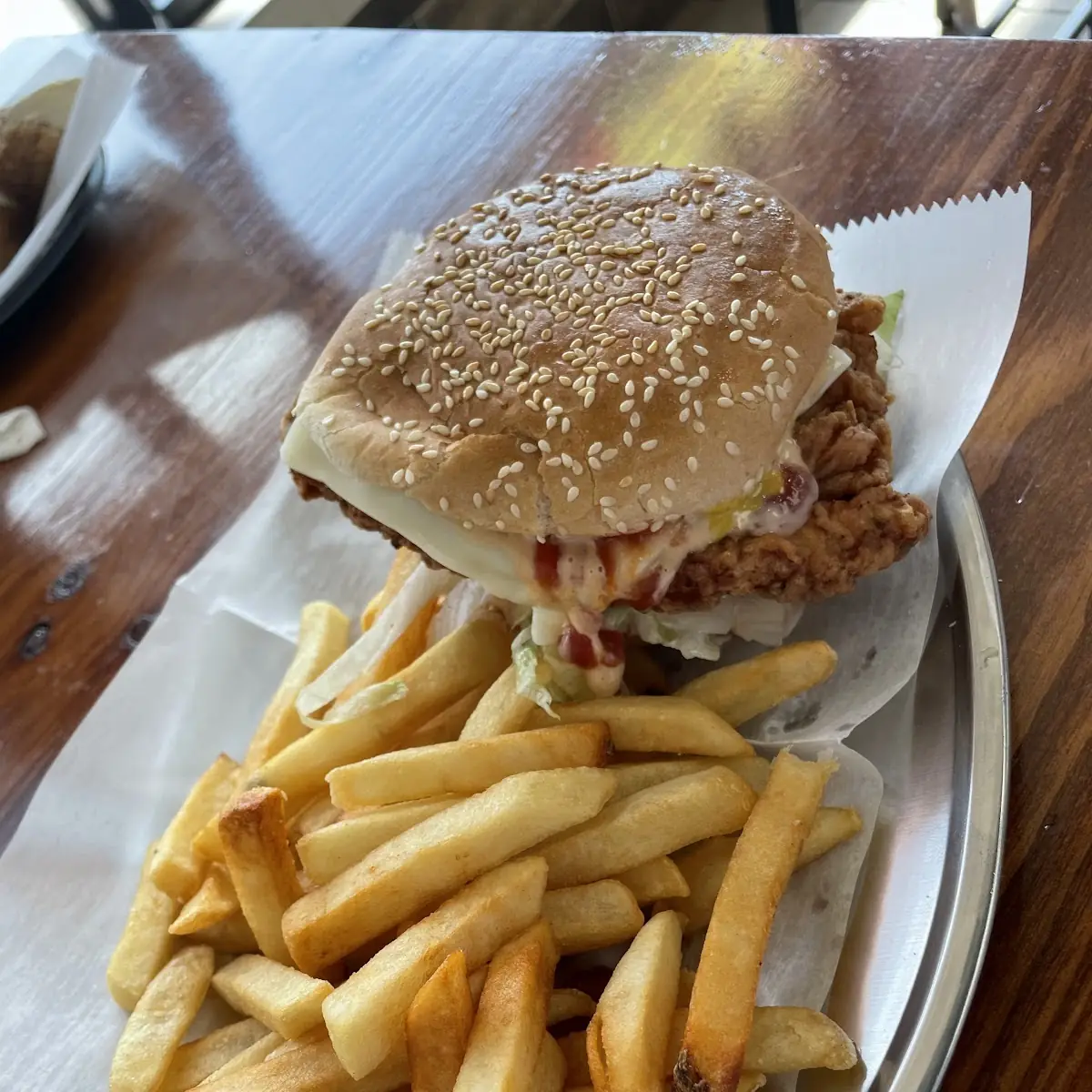 Grilled Chicken Burger