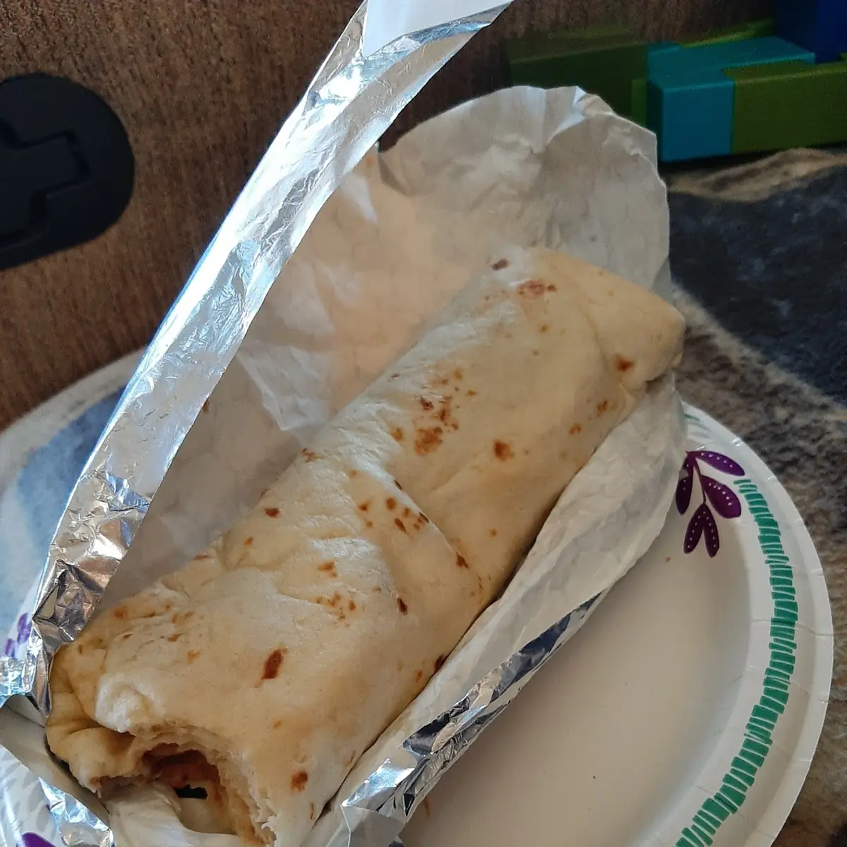 Pork & Green Chile Burrito