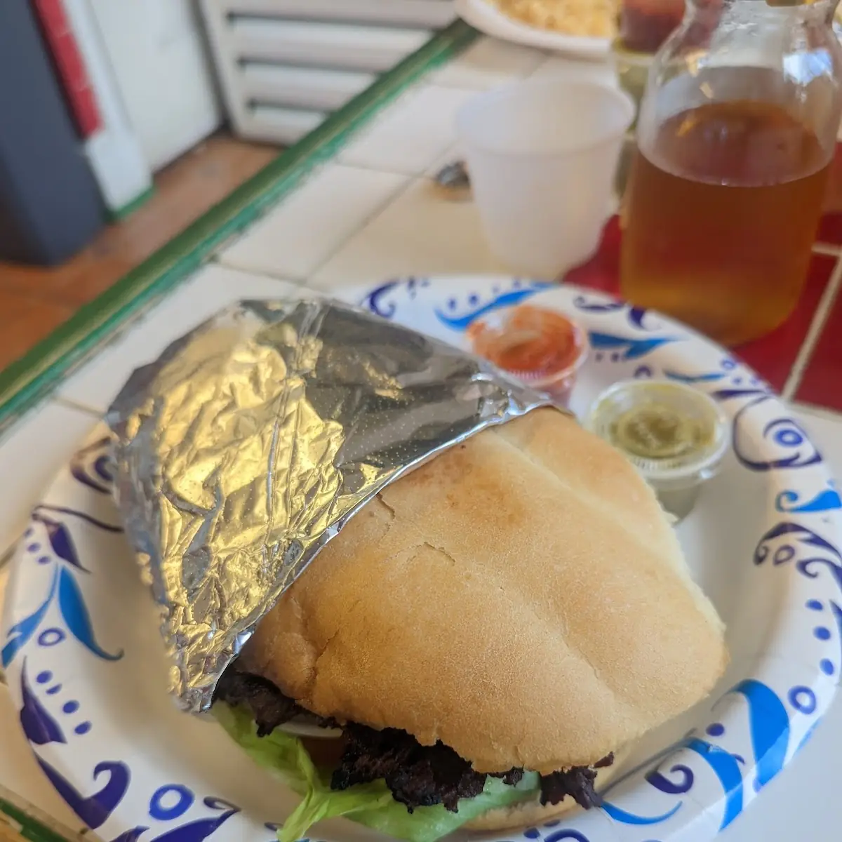 Carne Asada Torta