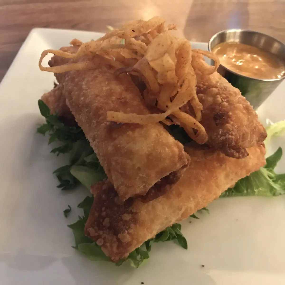 Buffalo Chicken Egg Rolls