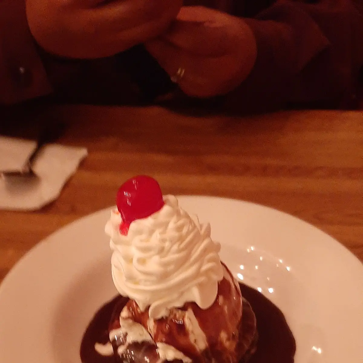 Fudge Brownie Sundae