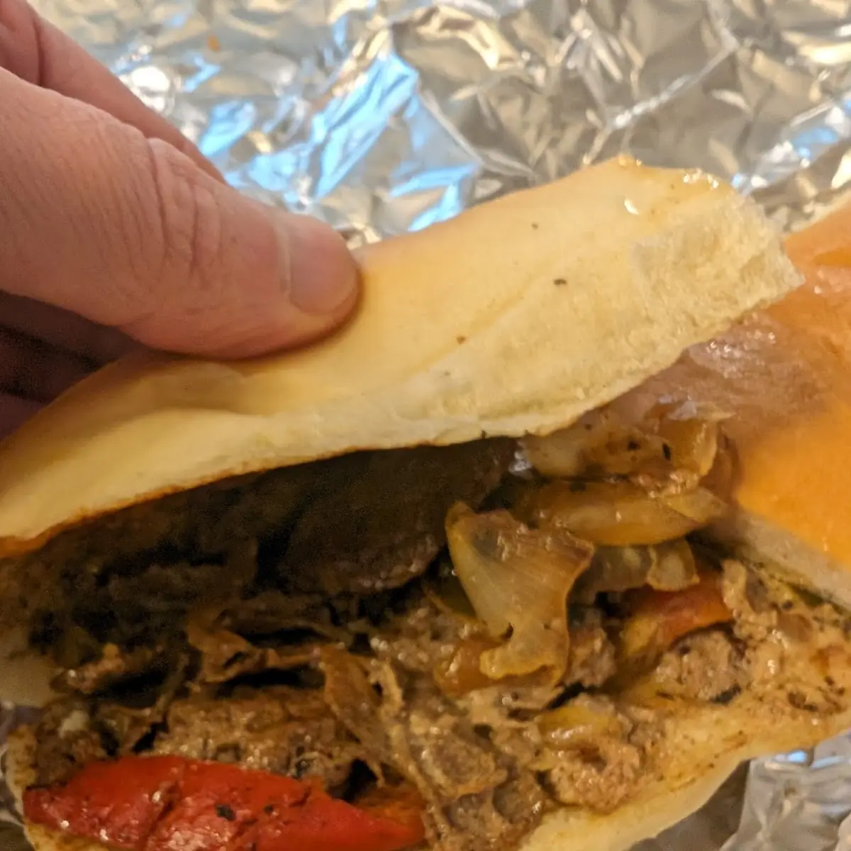Chopped Steak and Cheese Sub