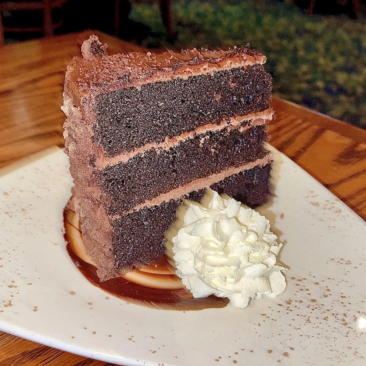 Triple Layered Chocolate Cake