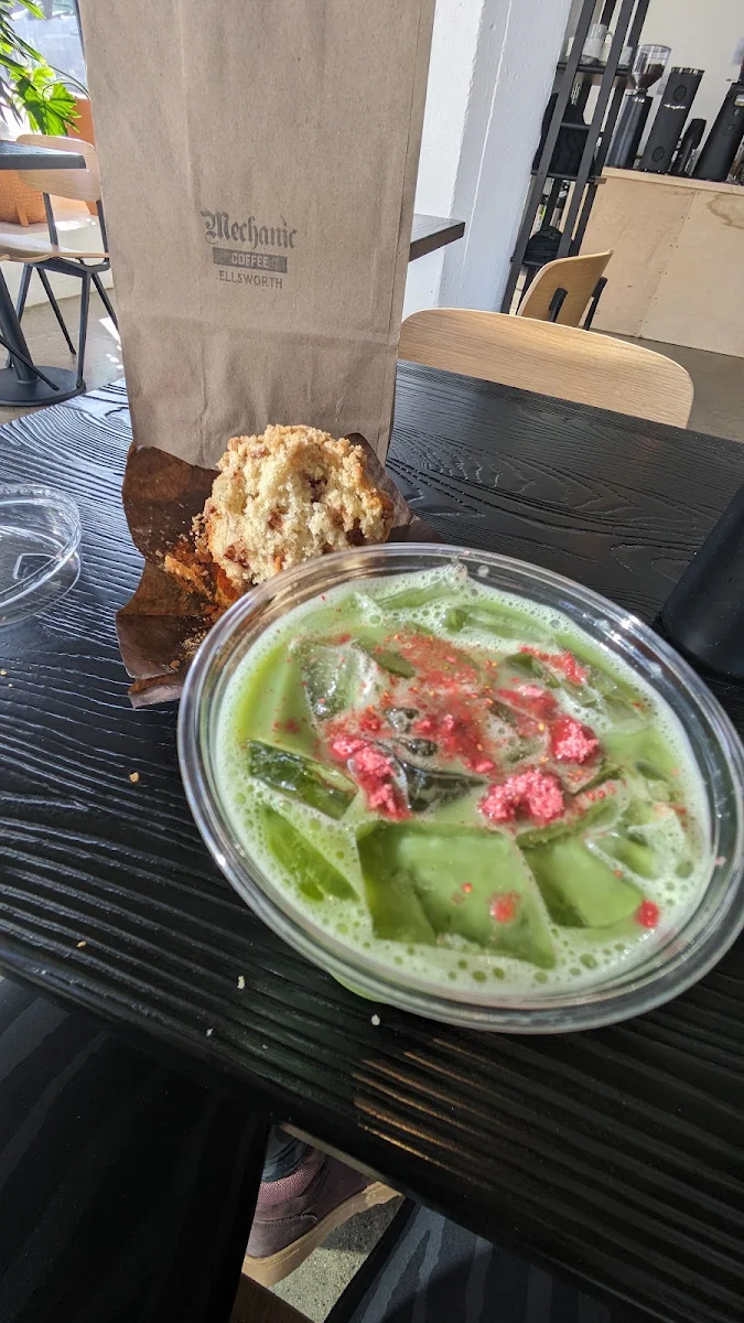 Strawberry Matcha Latte
