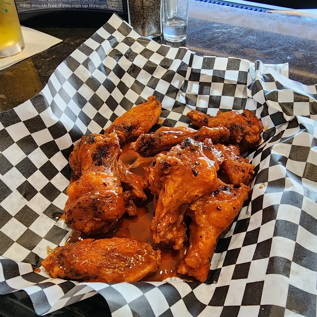 Wings with Buffalo Sauce