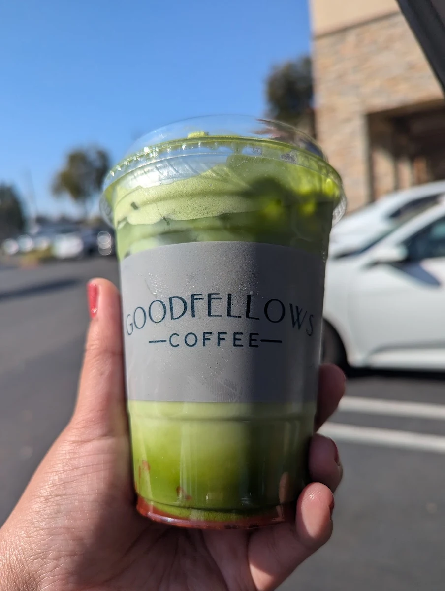 Strawberry Matcha with Oat Milk