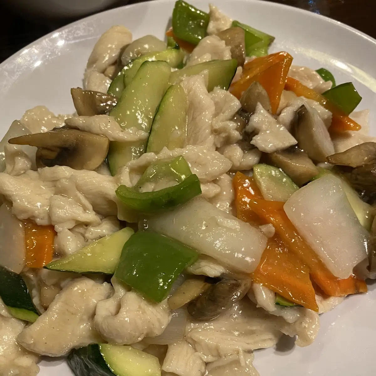 Steamed Chicken w Mixed Vegetables