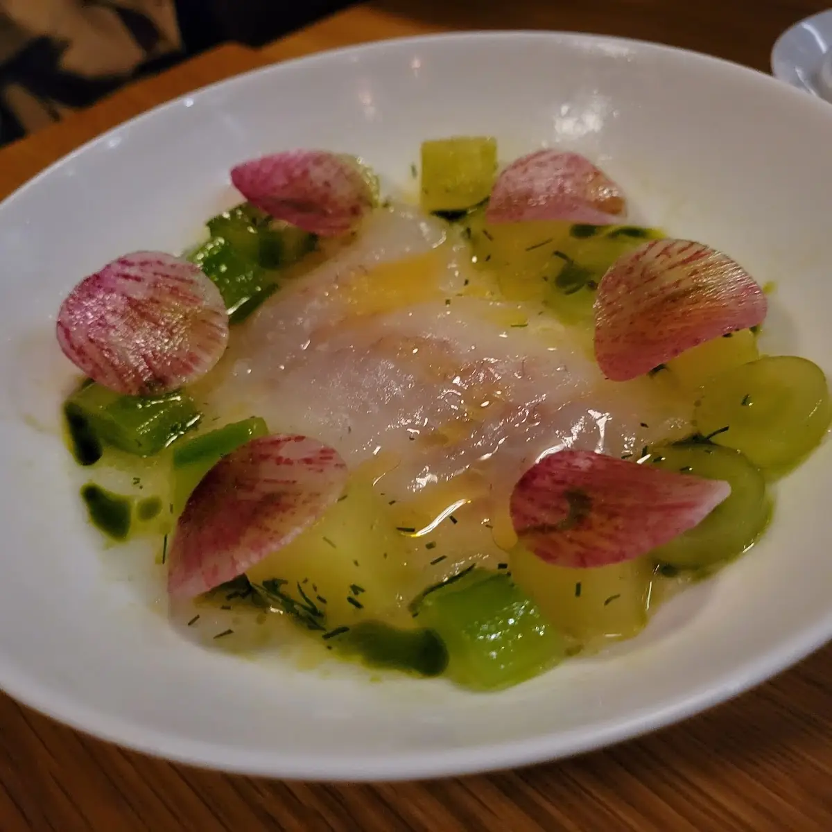 Hamachi Crudo