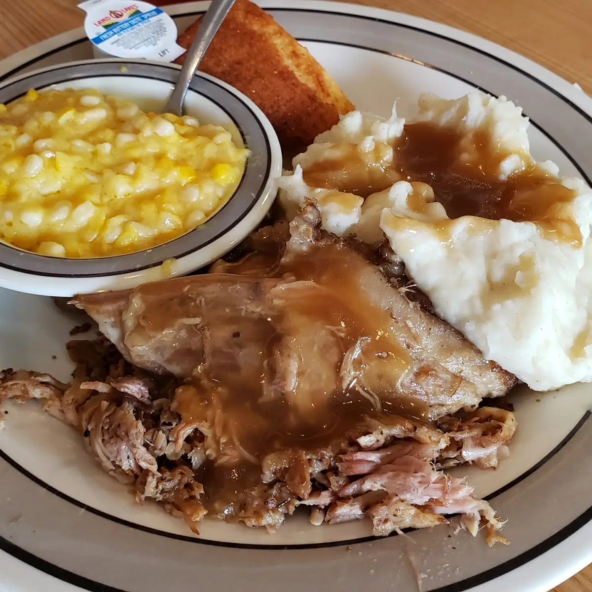 Pot Roast w Squash Casserole and Mashed Potatoes