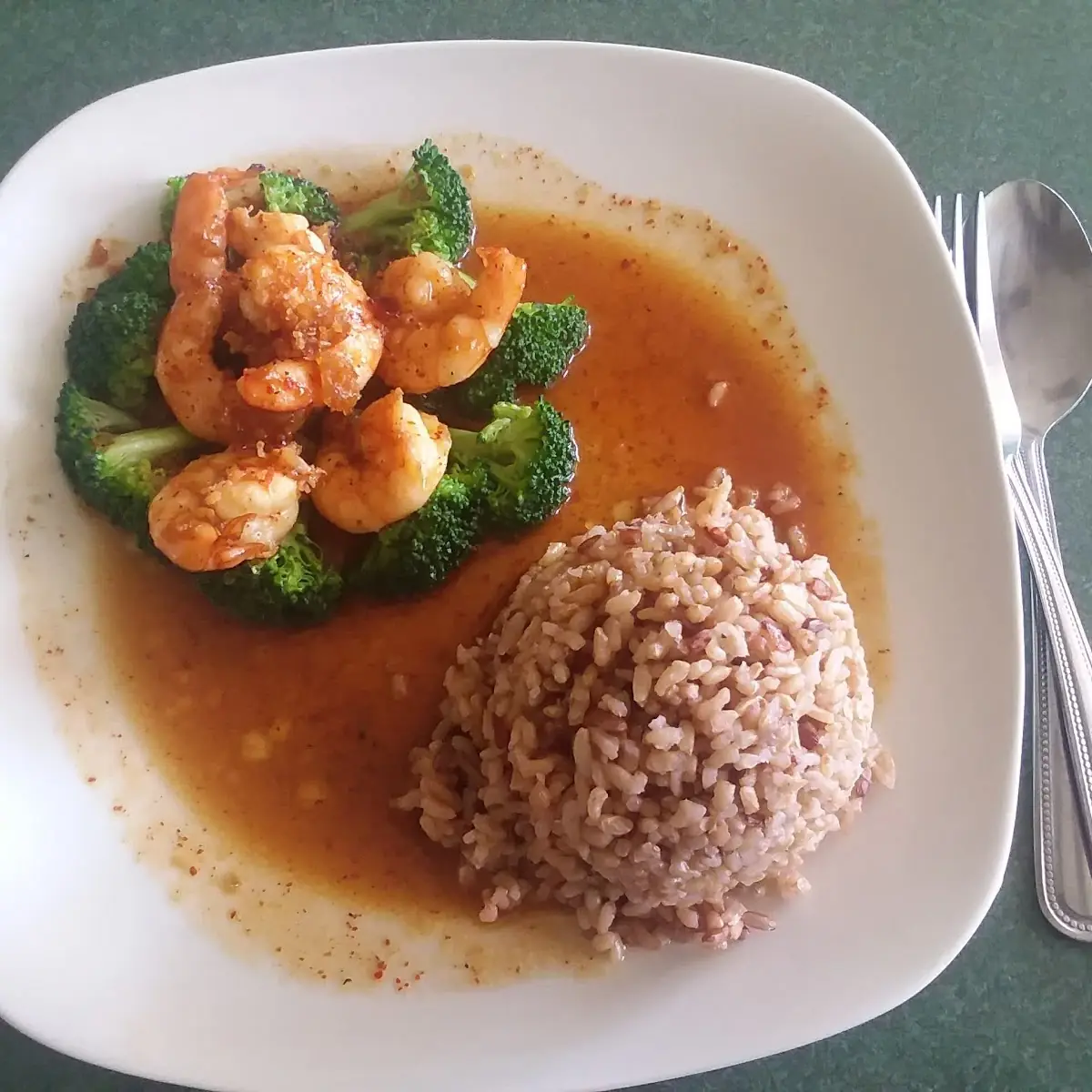 Garlic Shrimp Fried Rice Brown Rice