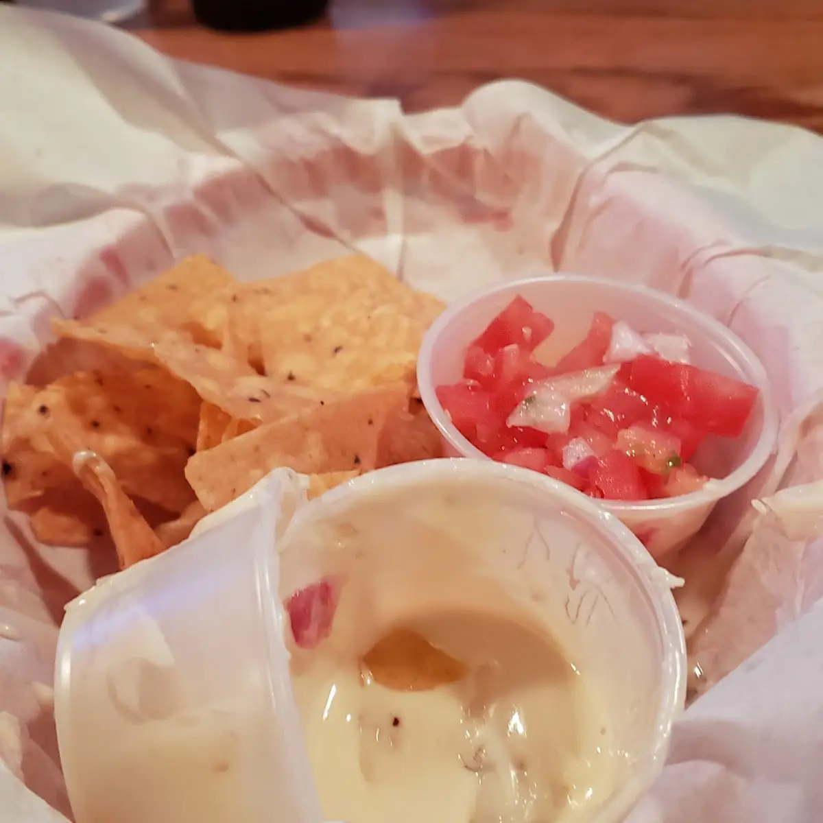 Chips and Queso Dip