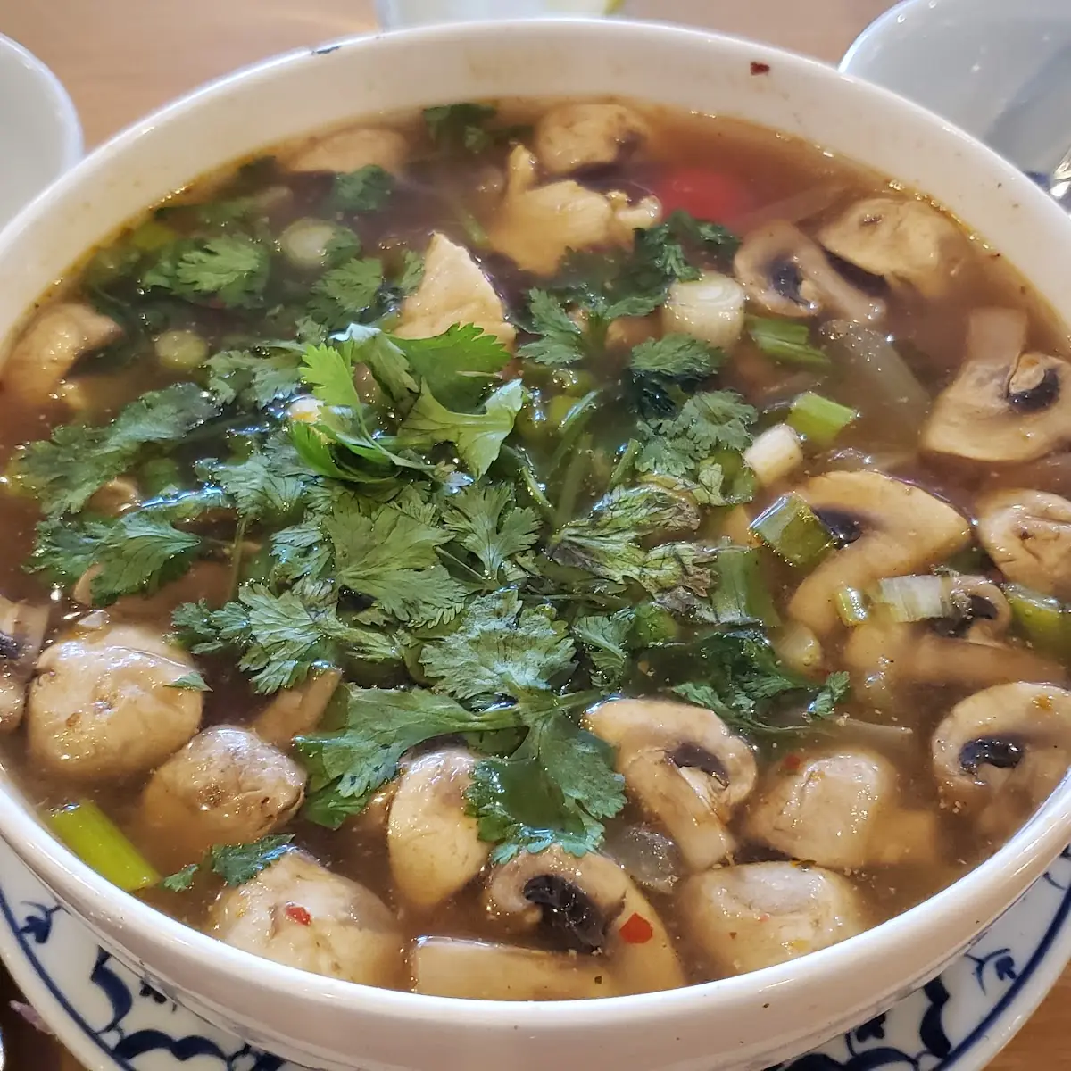 Tom Yum Soup with Chicken